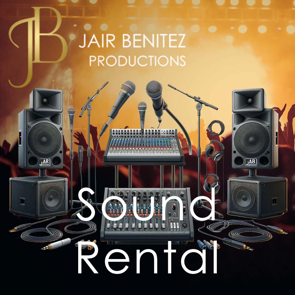 Rental of Sound Equipment for Events and Parties
